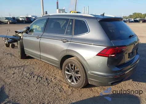 2022 Volkswagen Tiguan 2.0T Se from USA, damaged, VIN 3VV2B7AX3NM082741